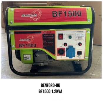 Benford UK Generator bf1500 1.2kva