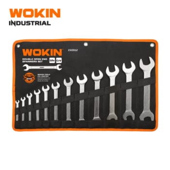 WOKIN  12PCS DOUBLE OPEN END WRENCH SET.