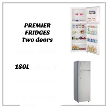 PREMIER 180L  DOUBLE DOOR FRIDGE