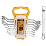 INGCO 8pcs offset ring spanner set Size:6-22
