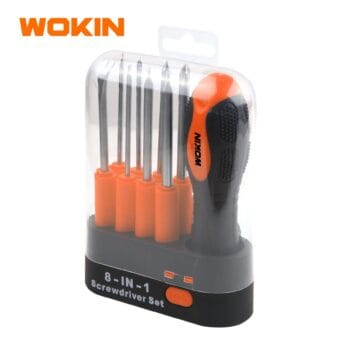 WOKIN  9PCS INTERCHANGEABLE SCREWDRIVER SET