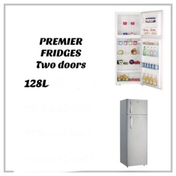 PREMIER 128L  DOUBLE DOOR FRIDGE