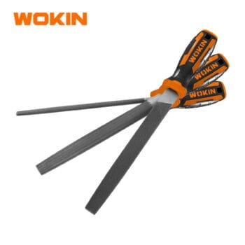 WOKIN 320808 3PCS STEEL FILES SET, 8"