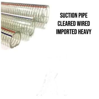 Suction pipe cleared wired 1.5'*30M