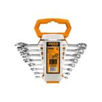 INGCO 8pcs combination spanner set :6-19mm - Image 3