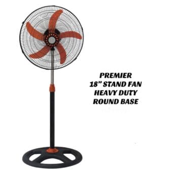 PREMIER 18' STAND FAN ROUND BASE