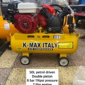 K-max  Double Piston Petrol Compressor 50L