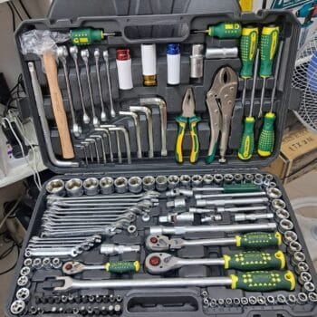 142pcs + 2 pcs  Complete Tool set