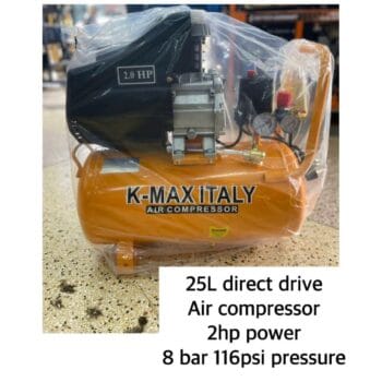 K-MAX DIRECT DRIVE AIR COMPRESSOR 25L