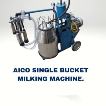 aico single bucket milking machine