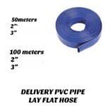 Delivery Pipe lay flat hose 3" 50M