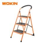 WOKIN 682003 STEEL LADDER, 150KG/3STEPS