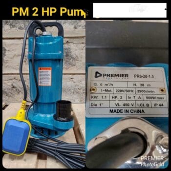 PREMIER 2HP SUBMERSIBLE PUMP