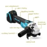 Makita  Cordless Angle Grinder - Image 3
