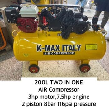 K-MAX 2IN1 200L AIR  COMPRESSOR