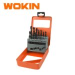WOKIN  19PCS HSS TWIST DRILL BITS SET