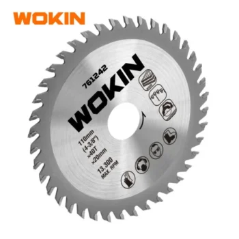 WOKIN  TCT SAW BLADE, 185mm(7″)x24Tx30mm