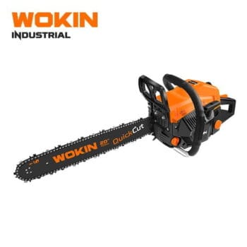 WOKIN 793052 GASOLINE CHAIN SAW 52CC, 20"