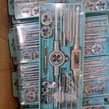 Heavy Duty 12 pcs Tap and Die Set