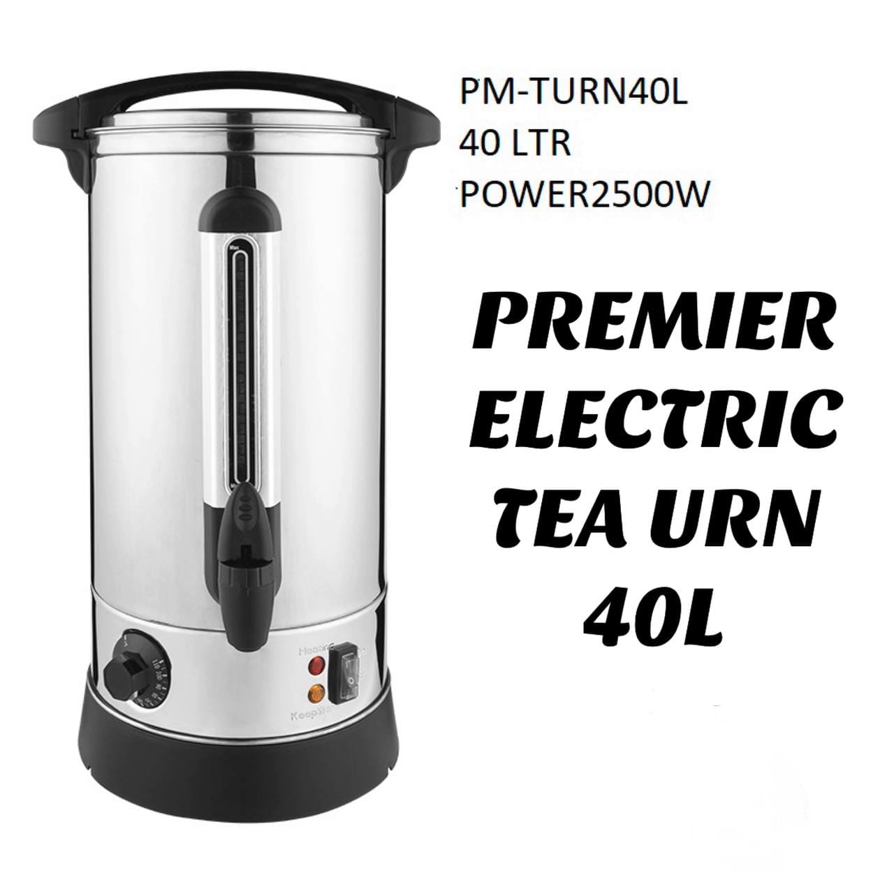 921ab7e8-c5b5-41e0-9c47-48c71ed487a6 PREMIER ELECTRIC TEA URN 40L - Image 1