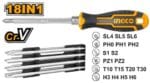 INGCO 18 In 1 screwdriver set - Image 2