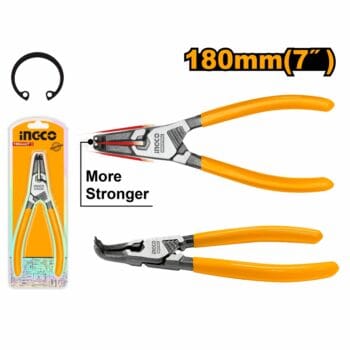 INGCO Circlip pliers Size:7"/180mm