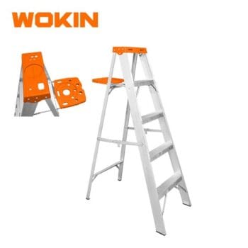 WOKIN 682424 4 STEP HOUSEHOLD LADDER