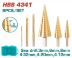TOTAL TACSD2061   Step drill bit set