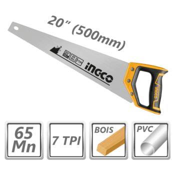 INGCO Hand saw Size：20"(500mm)