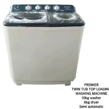 PREMIER TWIN TUB TOP LOADING WASHING MACHINE
