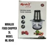 QUALITY MIRALUX FOOD CHOPPER 3L