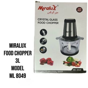 QUALITY MIRALUX FOOD CHOPPER 3L