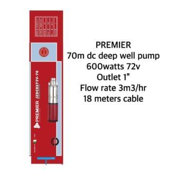 PREMIER 70M DEEP WELL PUMP 600 WATTS