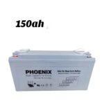 Pheonix Solar Gel Deep Cycle Battery 150AH