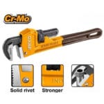 INGCO Pipe wrench "Size:8""(200mm)