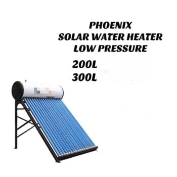 PHOENIX SOLAR WATER HEATER LOW PRESSURE 200L