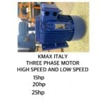 K-MAX ITALY THREE PHASE MOTOR  15HP