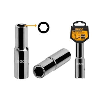 INGCO 1/2" Deep hexagonal socket