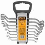 INGCO 8pcs offset ring spanner set Size:6-22 - Image 3