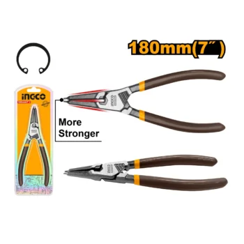 INGCO Circlip pliers Size:7"/180mm