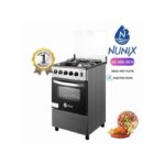 Nunix 50 * 55cm Cookers 3 Gas, 1 Hotplate - Image 2