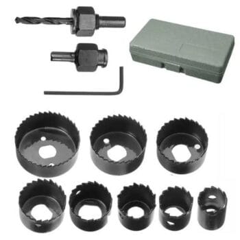 11pcs Hole Saw Set Cutter For Woodworking