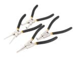 TOLSEN 4PCS CIRCLIP PLIER SET 180MM, 7"