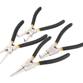 TOLSEN 4PCS CIRCLIP PLIER SET 180MM, 7"