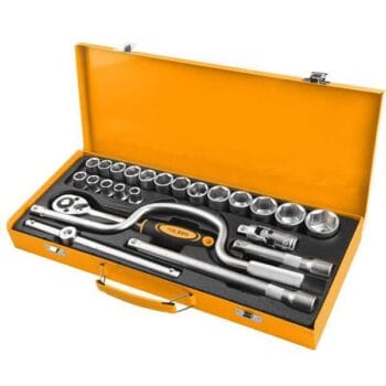 TOLSEN NDUSTRIAL 24 PCS 1/2" DRIVE SOCKET SET