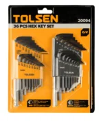 36PCS Inch  Metric Hex Key Set - Image 3