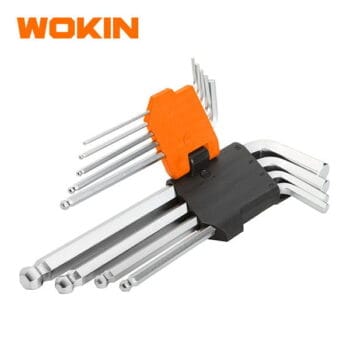 WOKIN  9PCS LONGARM BALL POINT HEX KEY SET
