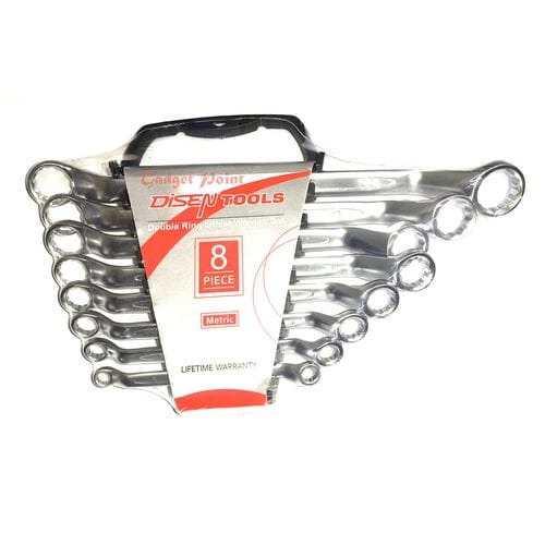 3 (10) 8Pc Double Ring Spanner/Wrench Set - Image 1