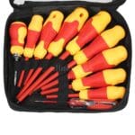 10pcs 1000V Insulated Screwdriver Set with Magnetic Slotted - Image 2