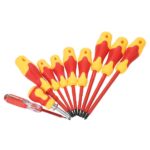 10pcs 1000V Insulated Screwdriver Set with Magnetic Slotted